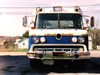 This truck was an emergency vehicle of some kind. Dating these trucks is difficult since the same body was used (with minimal trim variation) from 1957 to 1990.